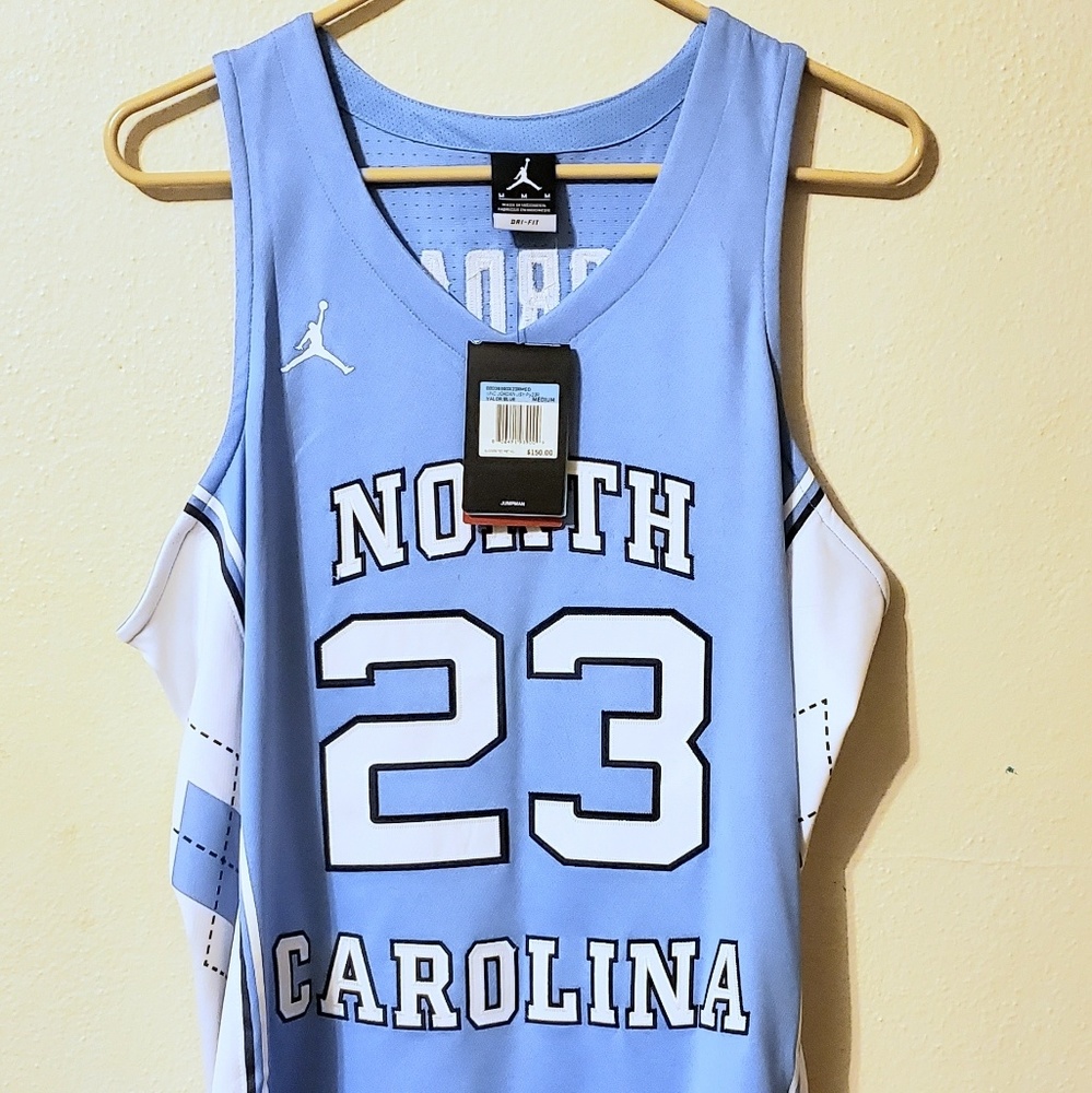 UNC Jordan Jumpman Jersey #23 Valor Blue